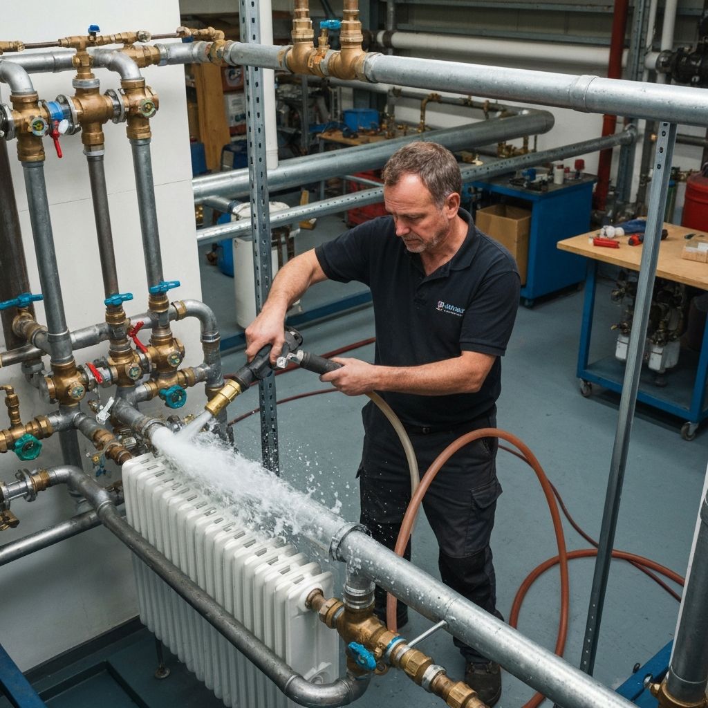 Power flushing service