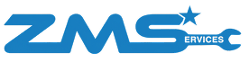 zm services (Gas safe engineer & plumber in luton 24/7) logo identity
